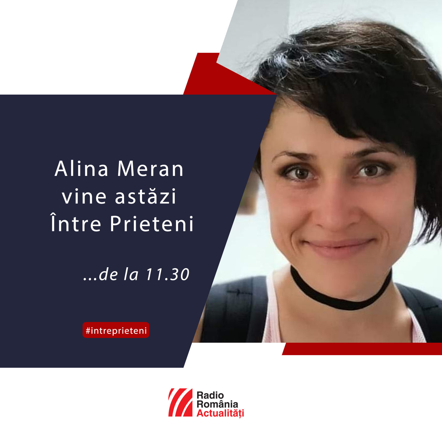 Alina Meran la Radio România Actualitati