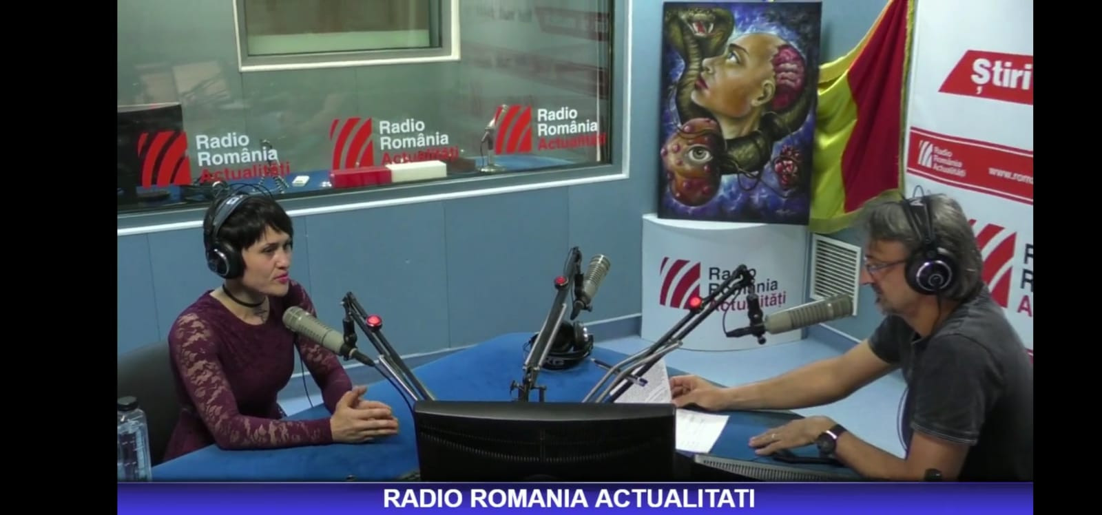 Alina Meran la Radio România Actualitati